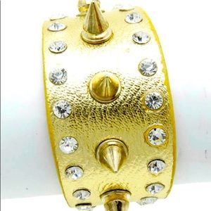 Gold Spiked Bracelet!